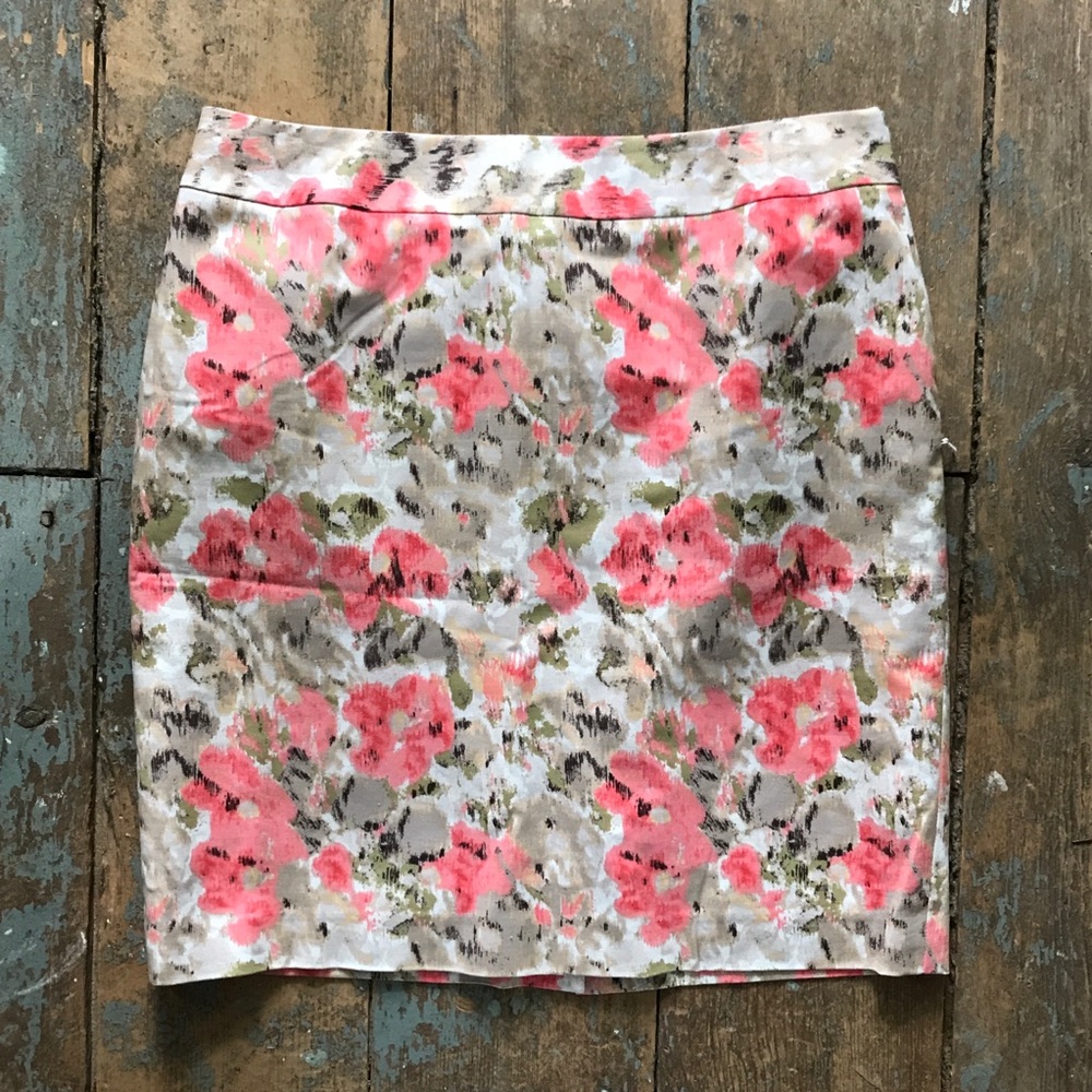 Pink & Tan Above Knew Skirt